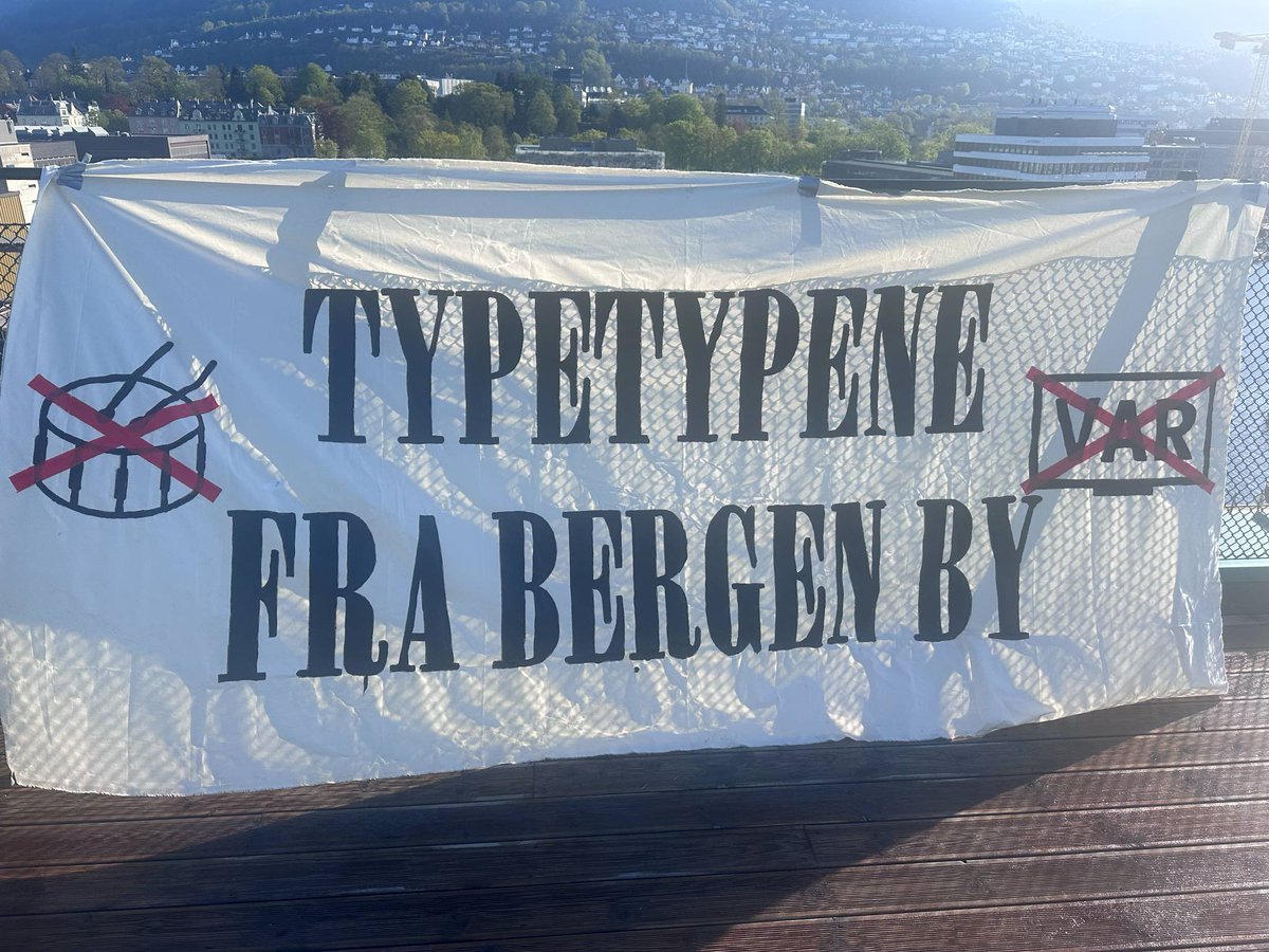 Barten er ikke så aktiv på X, men vi har laget flagg for første gang siden 90-tallet. Vill Brannrus.