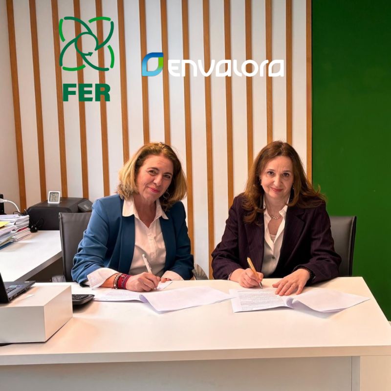 🤝 FER y ENVALORA refuerzan su colaboración con un nuevo acuerdo marco que impulsa la trazabilidad y la circularidad de los residuos de envases industriales y comerciales.

🔗 Más información: tinyurl.com/yc3t5zf7