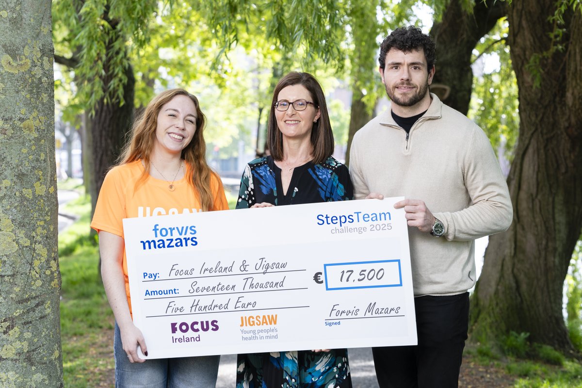 This year, we have raised over €17,500 for <a href="/JigsawYMH/">JigsawYMH</a>  and <a href="/FocusIreland/">Focus Ireland</a>  through our 2025 Steps Team Challenge. Thank you to everyone who participated in the challenge this year and to everyone who donated to our two amazing charities.

fvmz.rs/6018SVkXq

#Steps2025