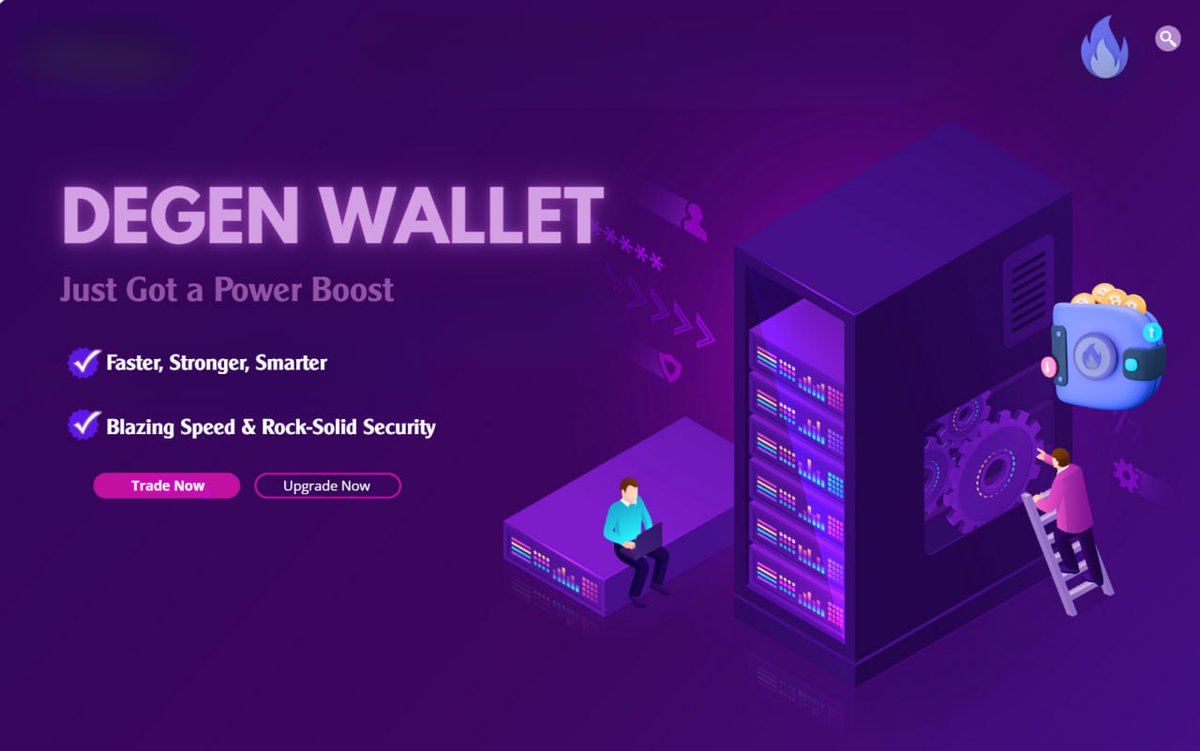 🏪🏪Degen Wallet Server Upgrade Complete — Faster, Stronger, Smarter!🏪🏪

💯Upgraded Servers, Unmatched Performance — Only on Degen Wallet!

✉️ After months of integration and updates on Arbitrum, Degen Wallet has officially completed its full server upgrade!

#DegenWallet