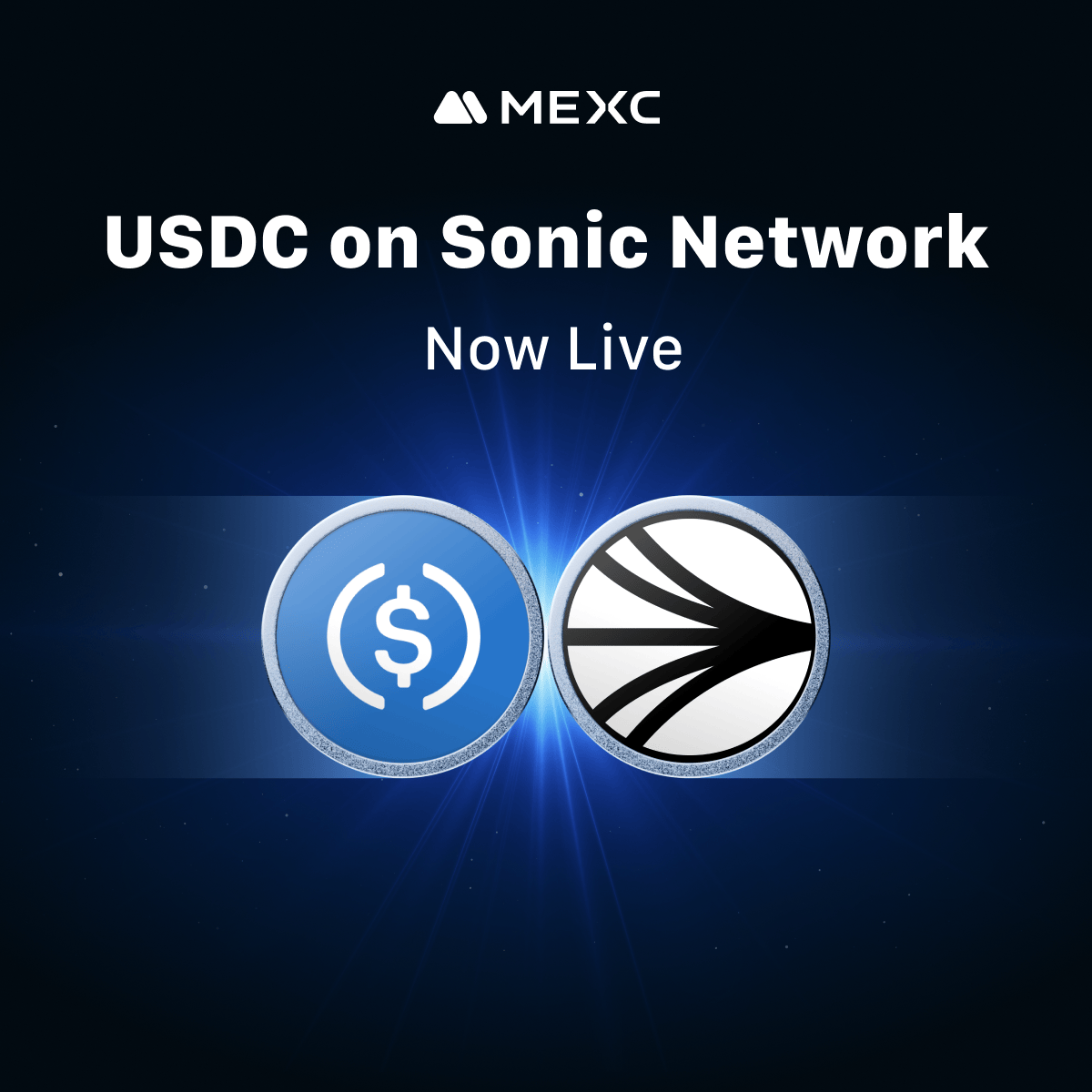 🔥 Great news 🔥 🌐MEXC Exchange now supports $USDC @circle on #Sonic  Network @SonicLabs! 🔹Deposits: starting May 7, 2025, 09:30 (UTC)  🔗https://t.co/5MVHCXHYaV