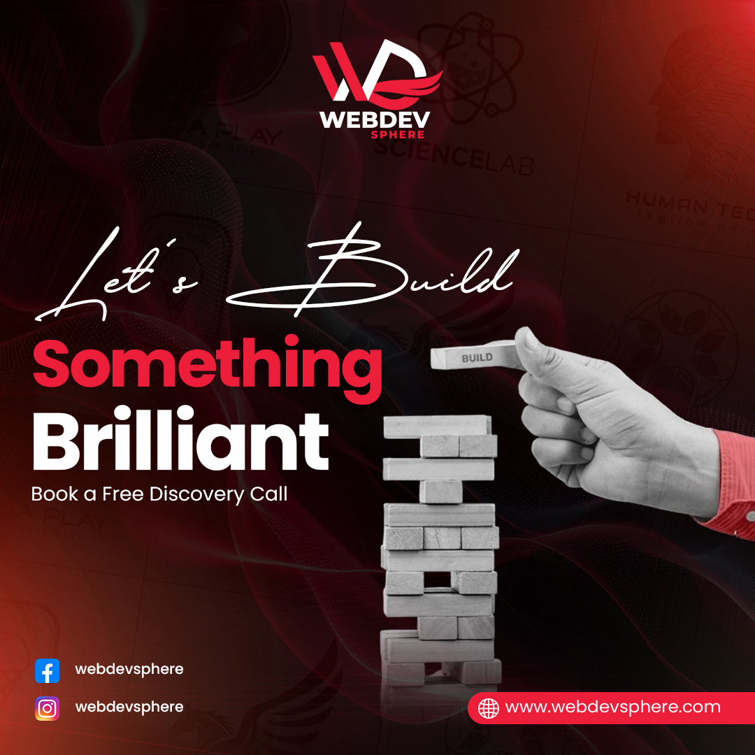 Webdevsphere_'s tweet photo. Ready to level up your brand?
Whether you need a site overhaul or a growth strategy, we’re here to help.

Book a free discovery call and let’s create something powerful together: https://t.co/ksFxyyBYaq

#DiscoveryCall #FreeConsultation #WebDevSphere #LetsBuildTogether https://t.co/9EdTckZRaX
