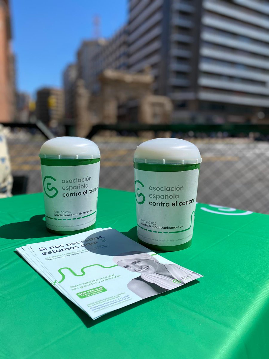 💚DÍA DE LA CUESTACIÓN 💚
¡Es el día de mostrar tu colaboración contra el cáncer!
Hoy estaremos en la calle pidiendo tu apoyo para conseguir nuestro objetivo de lograr el 70% de supervivencia en cáncer en 2030.
Nuestras huchas te están esperando😉
➡️ mihucha.contraelcancer.es/hucha-zaragoza