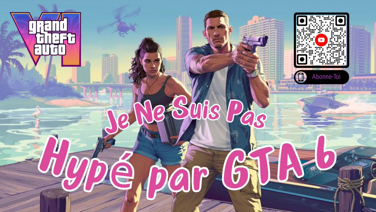 CloudclipMA's tweet photo. 🚨 Nouvelle vidéo dispo sur ma chaîne YouTube ! 🚨
🎮 GTA 6 : Je Ne Suis Pas Hypé… Et Voilà Pourquoi !
➡️ https://t.co/WdzCQ0fcMn
Alors que tout le monde s'enflamme pour GTA 6, moi… j’ai des doutes. Hype exagérée ? 
#GTA6 #RockstarGames #Gaming #JeuxVidéo #GTA6Hype #GamerFr https://t.co/7Ect2iyjC8