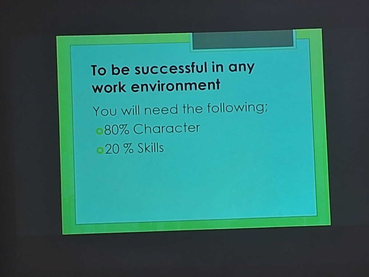 itsKirunda's tweet image. Day 3 #SoftskillsWorkshop 
The future belongs to those with character, creativity, and communication not just classroom knowledge. 
#ThinkSmart
