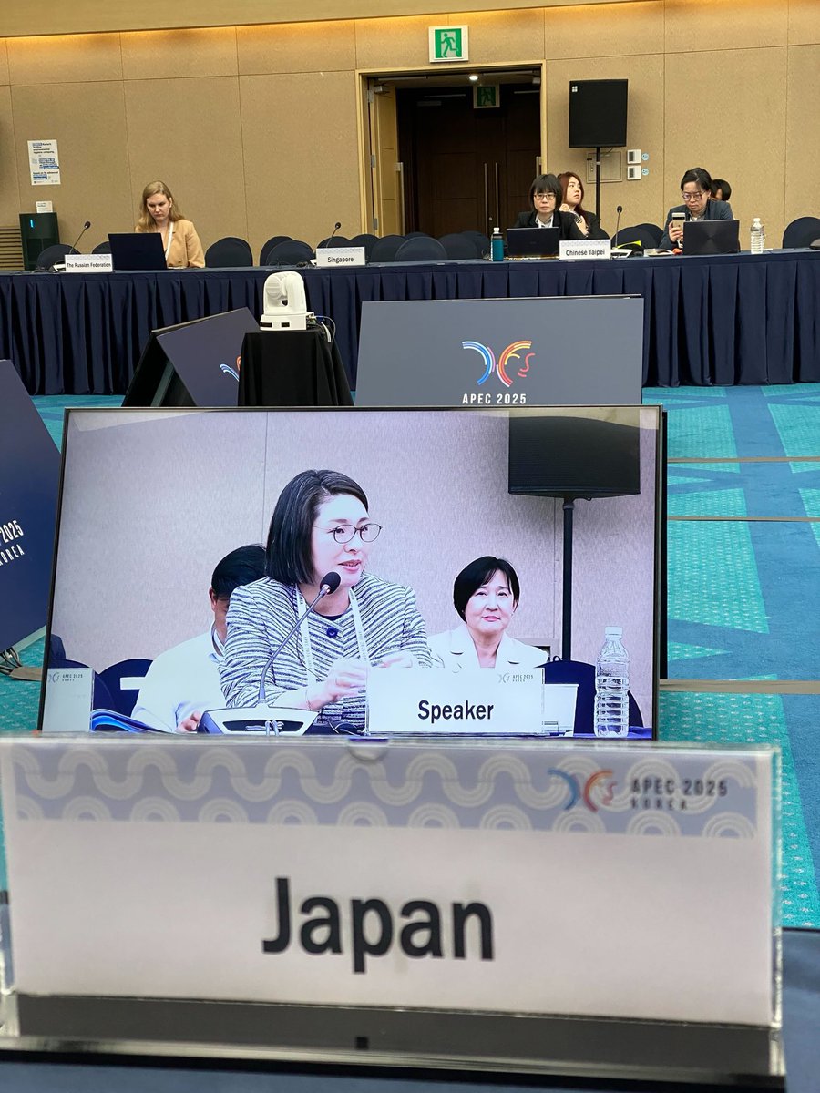 サスティナブルAIについて話して来ました。APEC Korea 2025, talked about Sustainable AI with Cho Yunbin’s result
