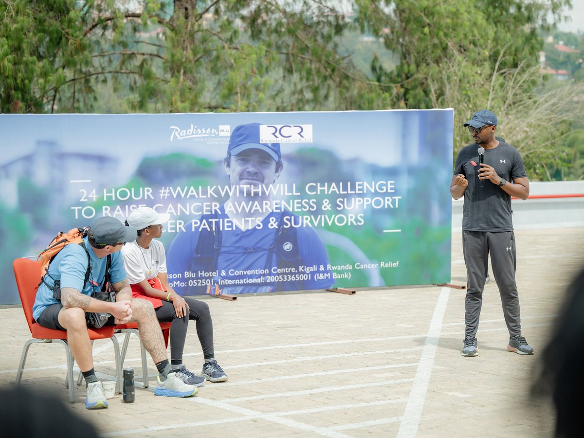 Bazongeere (@rosinebazongere) on Twitter photo We walked 24 hours for cancer awareness with #WalkWithWill. Huge thanks to everyone who walked with us, donated, and supported, especially <a href="/RwCancerRelief/">Rwanda Cancer Relief</a>, <a href="/RadissonKigali/">Radisson Blu Kigali</a>, <a href="/RwandaHealth/">Ministry of Health | Rwanda</a>, and the government leaders. Your presence gave us strength!Let’s keep walking for hope🙏🏽 We walked 24 hours for cancer awareness with #WalkWithWill. Huge thanks to everyone who walked with us, donated, and supported, especially <a href="/RwCancerRelief/">Rwanda Cancer Relief</a>, <a href="/RadissonKigali/">Radisson Blu Kigali</a>, <a href="/RwandaHealth/">Ministry of Health | Rwanda</a>, and the government leaders. Your presence gave us strength!Let’s keep walking for hope🙏🏽