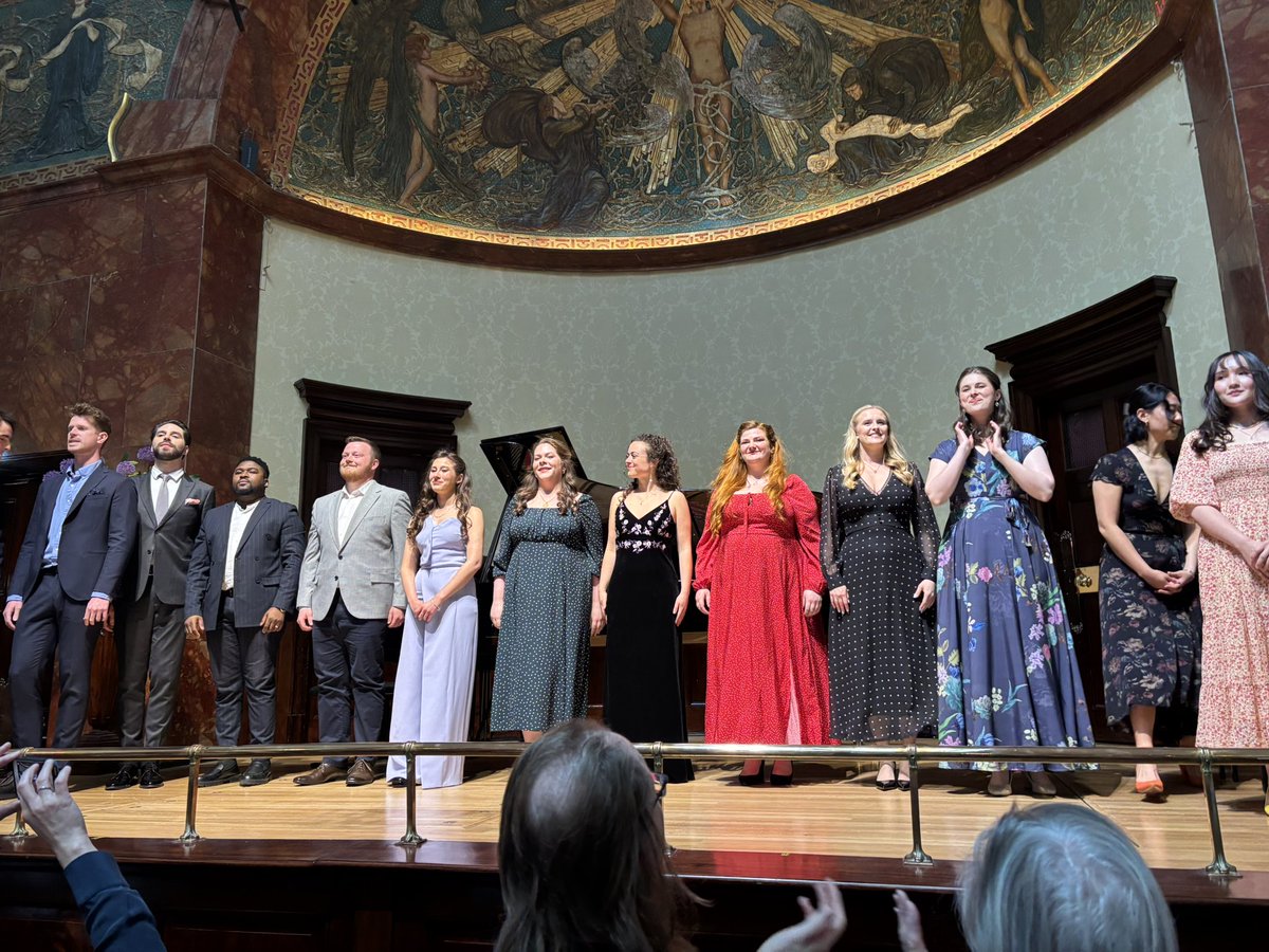 Strewthieruthie's tweet image. Wonderful recital of English Song @wigmore_hall with young artists @natoperastudio