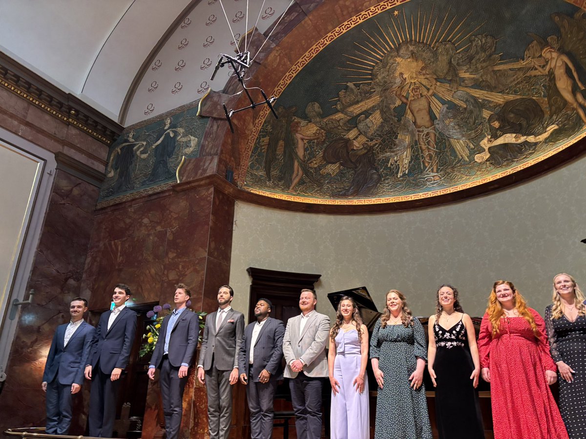 Strewthieruthie's tweet image. Wonderful recital of English Song @wigmore_hall with young artists @natoperastudio