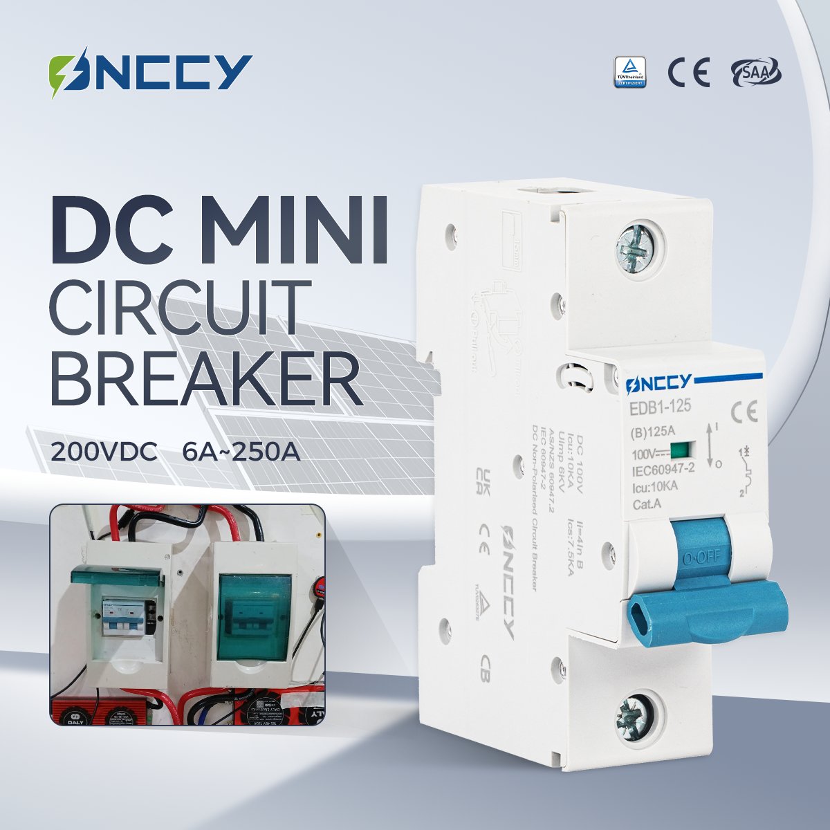 grace_aswich's tweet image. #DCProtection #SolarEnergy
MCB (Miniature Circuit Breaker) integrates short-circuit protection, overload protection
 #CircuitProtection #EnergyEfficiency #SmartGrid