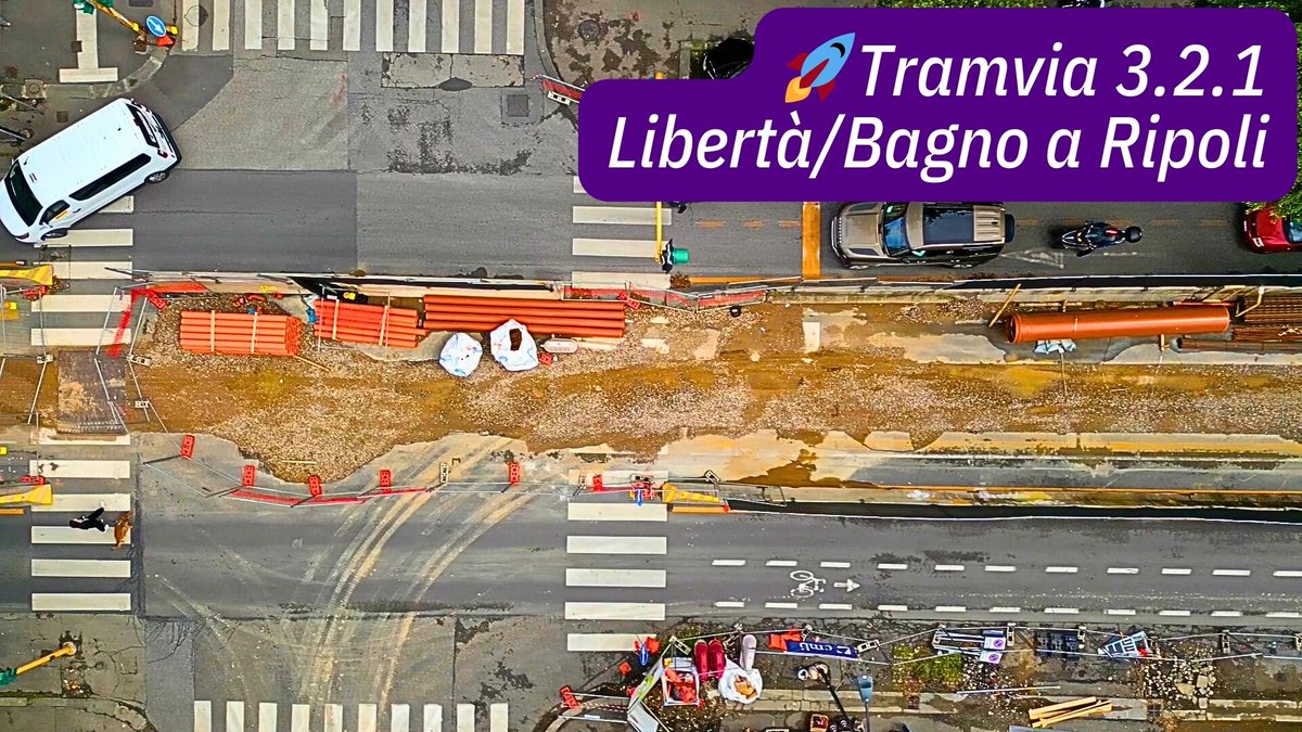 🟣🚇  𝐍𝐔𝐎𝐕𝐎 𝐒𝐎𝐑𝐕𝐎𝐋𝐎 𝐃𝐑𝐎𝐍𝐄 𝐩𝐞𝐫 𝐦𝐨𝐬𝐭𝐫𝐚𝐫𝐯𝐢 𝐥'𝐚𝐯𝐚𝐧𝐳𝐚𝐦𝐞𝐧𝐭𝐨 𝐝𝐞𝐢 𝐜𝐚𝐧𝐭𝐢𝐞𝐫𝐢 𝐝𝐞𝐥𝐥𝐚 #tramviaFI 𝟑.𝟐.𝟏 𝐋𝐢𝐛𝐞𝐫𝐭𝐚̀/𝐁𝐚𝐠𝐧𝐨 𝐚 𝐑𝐢𝐩𝐨𝐥𝐢
GUARDALO ora in anteprima su Telegram su t.me/florencetv/4482!