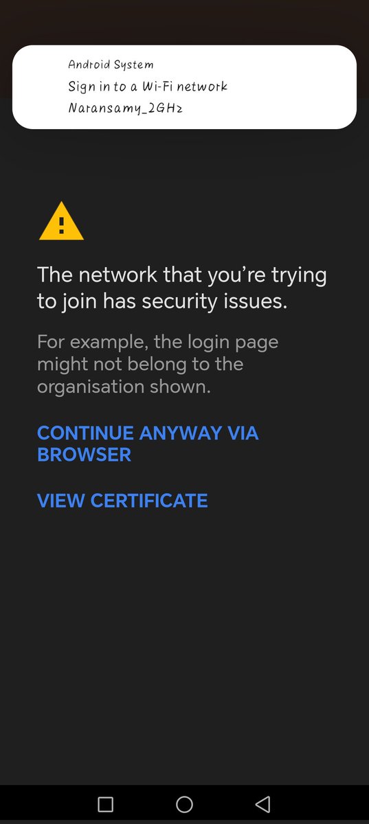 binx83626's tweet photo. @VoxTalk2Us I keep getting this error on all my devices when trying to connect to our WiFi 

What could be the problem? https://t.co/AwdueyRw2A