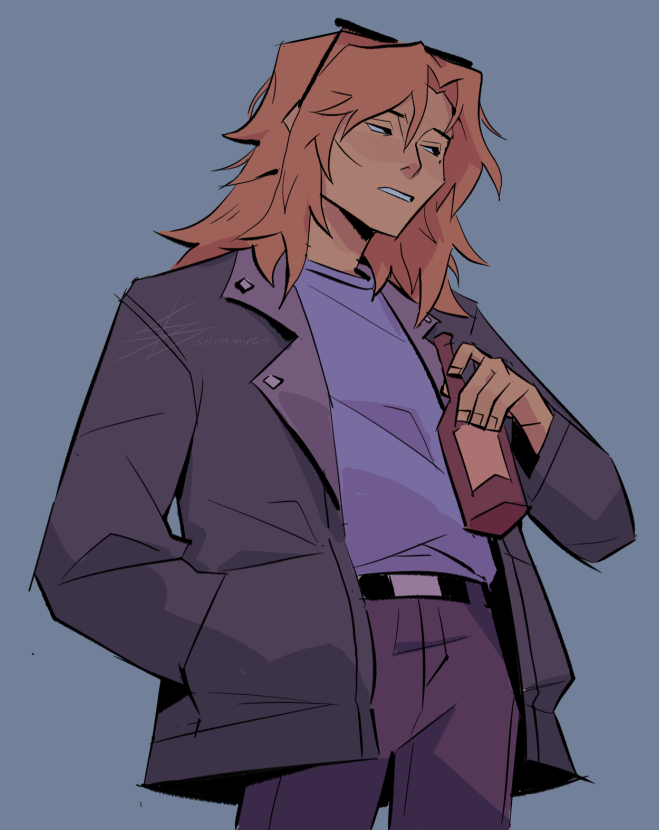 ShimmyOh_'s tweet image. quick warmup -- i also havent drawn sasha in a while lol #amphibia