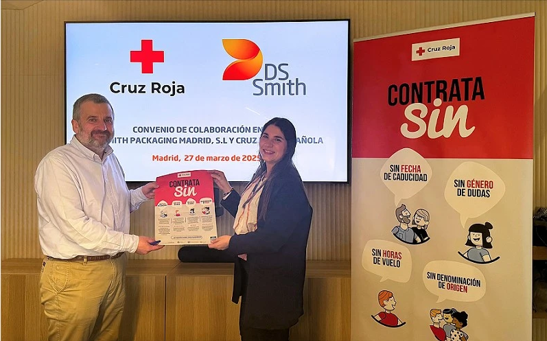 Desde el #PlanEmploCruzRoja Madrid, lanzamos junto a DS Smith un nuevo programa que busca facilitar el acceso al empleo de personas en situación de vulnerabilidad, especialmente jóvenes y mujeres con especiales dificultades.