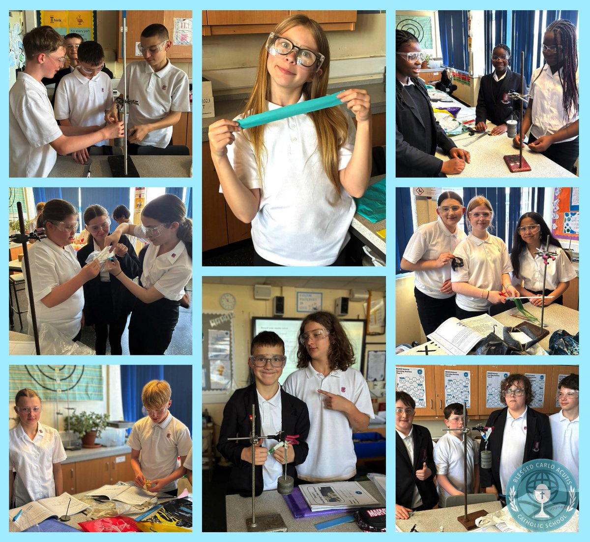 Last week, Miss Bishop’s Year 8 class put plastics to the test! They investigated the strength of different types in the lab—brilliant hands-on science and sharp conclusions all round!  #Year8 #MaterialsTesting #STEM  <a href="/BishopHedleyRC/">BCA @ BHHS Campus</a>