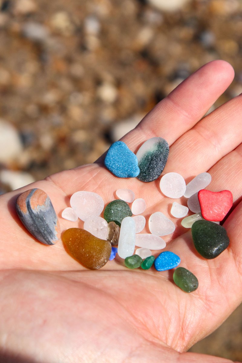 We're up in beautiful <a href="/ThisisDurham/">This is Durham</a> this week, exploring all that the county has to offer. We kicked off with a stunning sunshine-filled day on Seaham Beach, searching for seaglass gems. We found lots - aren't they pretty? 😍 ad #lovedurham #nextstopdurham