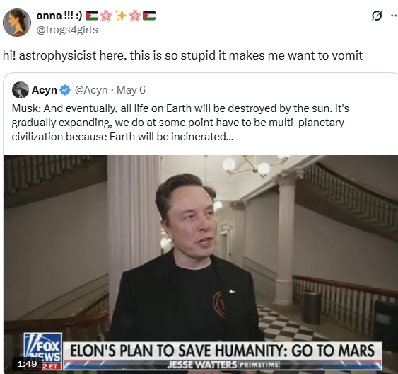 Elon áfram að sýna okkur að það er hægt að vera bæði mjög klár og mjög vitlaus. (Samt aðallega að sýna okkur hið síðara undanfarið.)