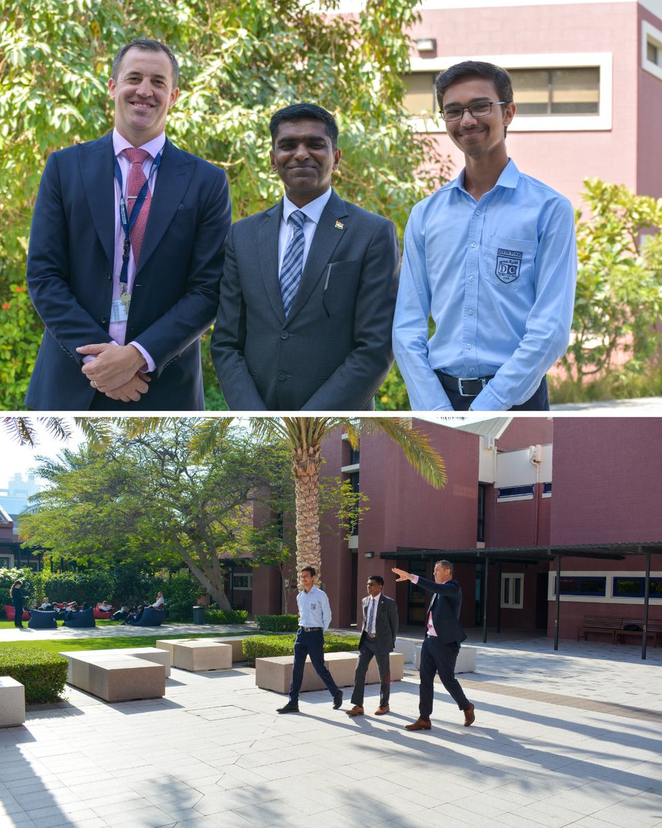 DubaiCollege's tweet image. Thoughtful conversation, global perspective, and meaningful engagement - Dubai College recently had the privilege of welcoming His Excellency Satish Kumar Sivan, Consulate General of India to Dubai and the Northern Emirates, for an engaging keynote and fireside chat.
@cgidubai