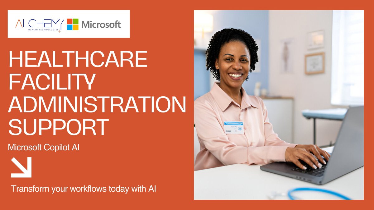 Streamline healthcare operations with Microsoft Copilot AI.
Reduce admin burdens, enhance team performance, and ensure compliance—all while delivering quality care.
Alchemy Health Technologies guides you in building smarter, sustainable workflows.
#HealthcareAI #MicrosoftCopilot