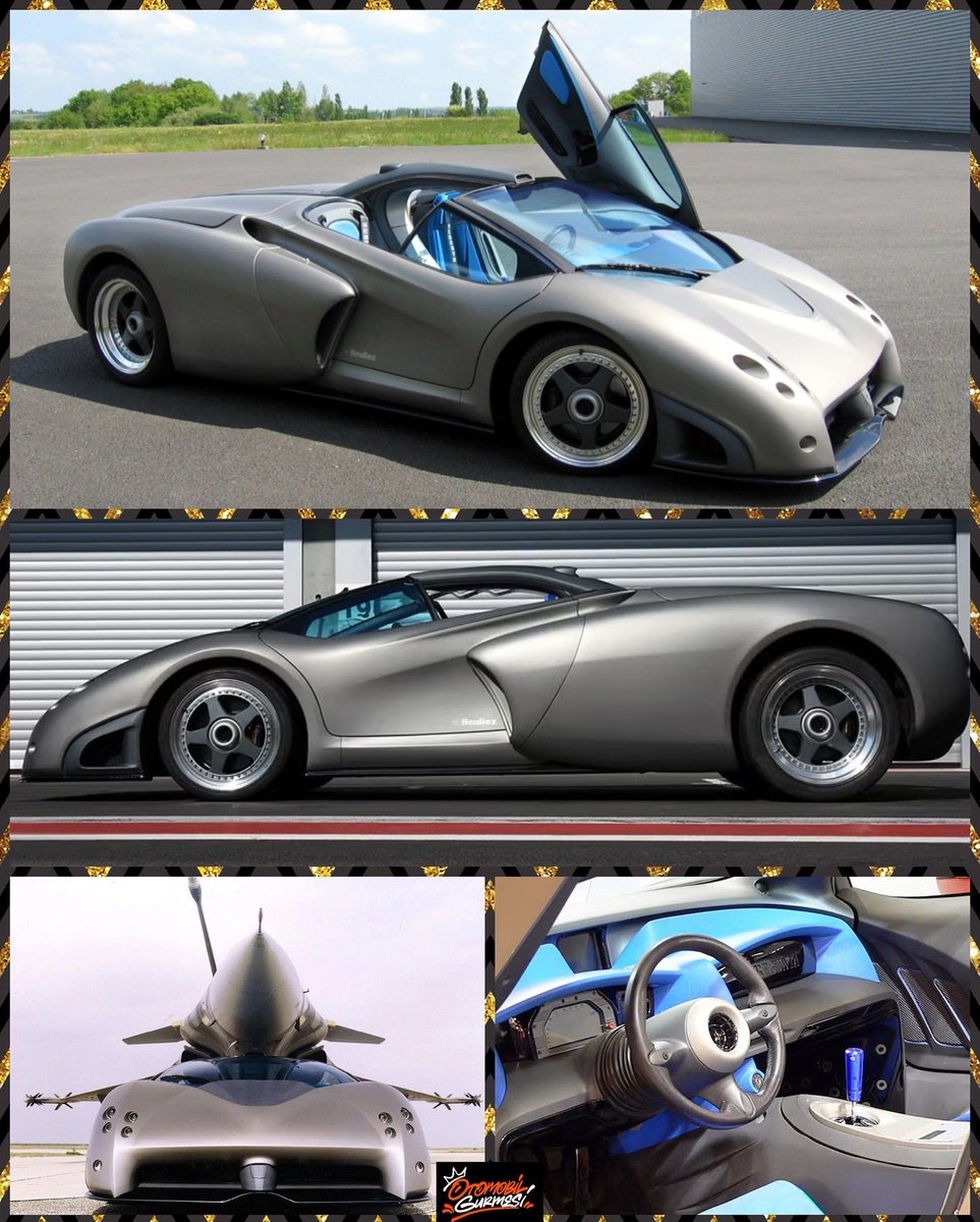 otomobilgurmesi's tweet image. Lamborghini Alman hükümranlığına girmeden az evvel, 1998 Paris Uluslararası Otomobil Fuarı’nda tanıtımı yapılan, ünlü Fransız #coachbuilder (el yapımı otomobil üreticisi) #heuliez ile işbirliği neticesinde, Fransız savaş jeti Dassault Rafale’den ilham alınarak Lamborghini Diablo…