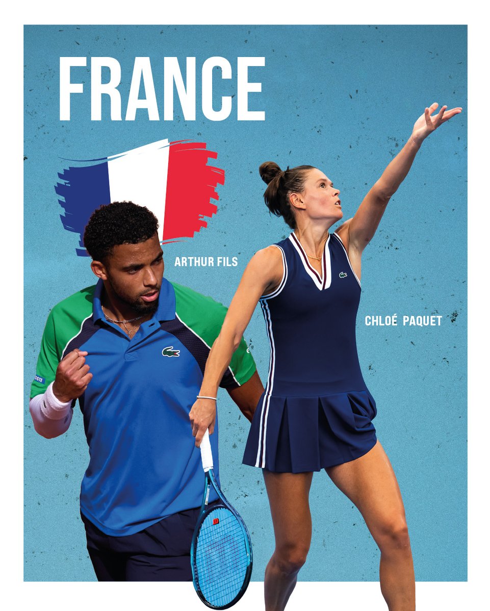 🌟 Here’s the lineup of confirmed players for the Hopman Cup! 🌟

🇮🇹 ITALY – Flavio Cobolli, Jasmine Paolini
🇪🇸 SPAIN – Roberto Bautista Agut, Marina Bassols
🇫🇷 FRANCE – Arthur Fils, Chloé Paquet
🇬🇷 GREECE – Stefanos Tsitsipas, Despina Papamichail
 
#hopmancup