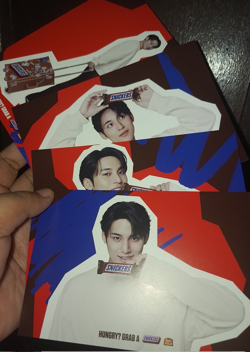 wts / lfb
(pls help rt)

1 Snickers Funsize Pack (12pcs) +
1 Kim Mingyu Snickers Postcard Set

3 sets available

200php + sf

mop: gca$h
mod: j&amp;t direct (51-mm/luzon, 70-vis, 75-min)

**will add freebies

DM if interested

snickers chocolate mingyu svt