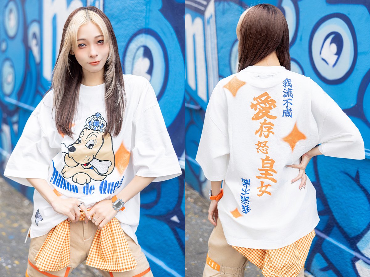 Maison de Queen×GALFY×ゲキクロ コラボ・Tシャツ予約受付中