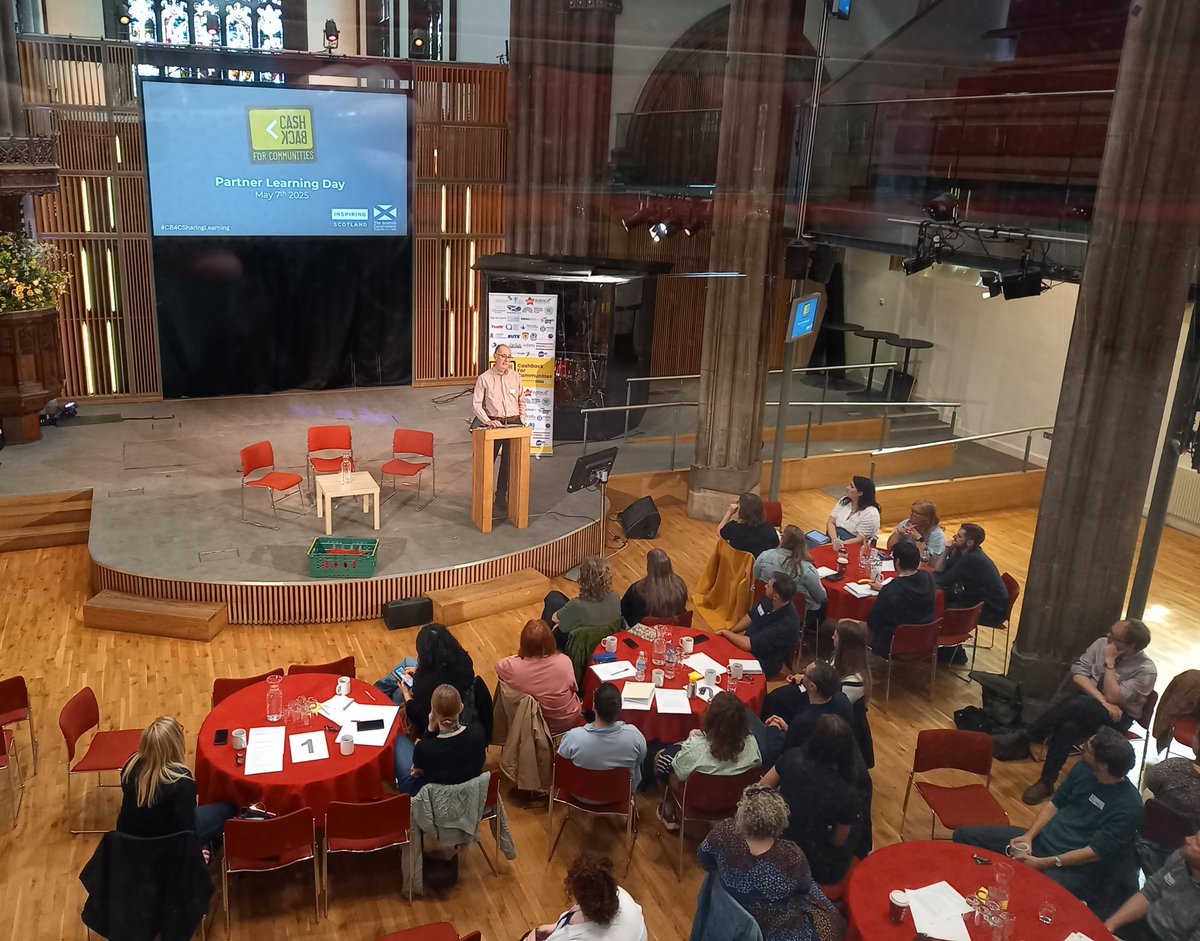 CashBack4Communities (@cashbackscot) on Twitter photo 🌟It's Partner Learning Day🌟
The day starts with a showcase from <a href="/BarnardosScot/">Barnardo's Scotland</a> and <a href="/StarcatchersUK/">Starcatchers</a> and <a href="/FifeGingerbread/">Fife Gingerbread</a>
Partners will also share learning on achieving and measuring a key CashBack's aim: Young people contribute positively to communities.
#CB4CSharingLearning 🌟It's Partner Learning Day🌟
The day starts with a showcase from <a href="/BarnardosScot/">Barnardo's Scotland</a> and <a href="/StarcatchersUK/">Starcatchers</a> and <a href="/FifeGingerbread/">Fife Gingerbread</a>
Partners will also share learning on achieving and measuring a key CashBack's aim: Young people contribute positively to communities.
#CB4CSharingLearning