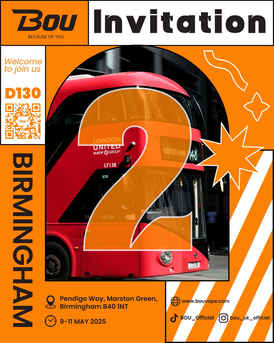 BOU_Official (@bou_global) on Twitter photo ๐ Only 2 days to go!
We're heading to ๐๐ถ๐ฟ๐บ๐ถ๐ป๐ด๐ต๐ฎ๐บ for the big event!
๐ ๐๐ญ๐ฏ๐ฌ, ๐ฃ๐ฒ๐ป๐ฑ๐ถ๐ด๐ผ ๐ช๐ฎ๐, ๐ ๐ฎ๐ฟ๐๐๐ผ๐ป ๐๐ฟ๐ฒ๐ฒ๐ป, ๐๐ถ๐ฟ๐บ๐ถ๐ป๐ด๐ต๐ฎ๐บ ๐๐ฐ๐ฌ ๐ญ๐ก๐ง
๐๏ธ ๐ ๐ฎ๐ ๐ตโ๐ญ๐ญ, ๐ฎ๐ฌ๐ฎ๐ฑ
๐ Come meet us and experience the vibe โ you donโt want to miss this! ๐ Only 2 days to go!
We're heading to ๐๐ถ๐ฟ๐บ๐ถ๐ป๐ด๐ต๐ฎ๐บ for the big event!
๐ ๐๐ญ๐ฏ๐ฌ, ๐ฃ๐ฒ๐ป๐ฑ๐ถ๐ด๐ผ ๐ช๐ฎ๐, ๐ ๐ฎ๐ฟ๐๐๐ผ๐ป ๐๐ฟ๐ฒ๐ฒ๐ป, ๐๐ถ๐ฟ๐บ๐ถ๐ป๐ด๐ต๐ฎ๐บ ๐๐ฐ๐ฌ ๐ญ๐ก๐ง
๐๏ธ ๐ ๐ฎ๐ ๐ตโ๐ญ๐ญ, ๐ฎ๐ฌ๐ฎ๐ฑ
๐ Come meet us and experience the vibe โ you donโt want to miss this!