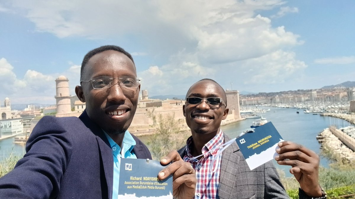 Nkúrunzīzá Thibilisse 🇧🇮 (@n_thibilisse) on Twitter photo 🎯Très ravi d'avoir pris part aux Assises Méditerranéennes de Journalisme de #Marseille tenues du 28 au 30 avril 2025.
📍 Ça a été une opportunité de participer aux exposés, ateliers et panels sur les différents aspects du métier de journalisme et de l'EMI.
#AssisesDeJournalisme 🎯Très ravi d'avoir pris part aux Assises Méditerranéennes de Journalisme de #Marseille tenues du 28 au 30 avril 2025.
📍 Ça a été une opportunité de participer aux exposés, ateliers et panels sur les différents aspects du métier de journalisme et de l'EMI.
#AssisesDeJournalisme