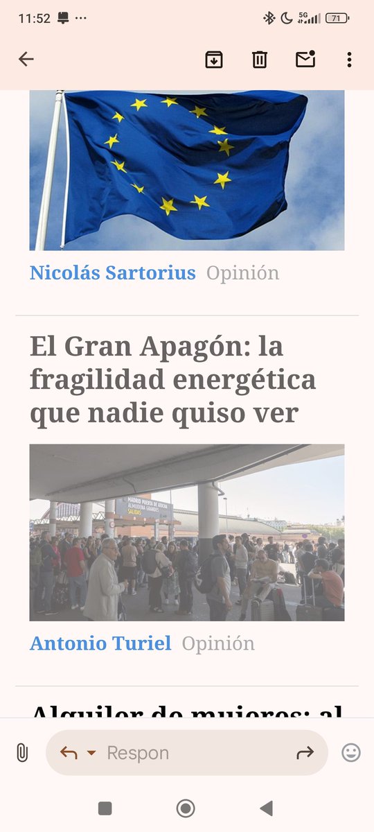 jmperdigo's tweet photo. Por qué ha eliminado https://t.co/FYuPVWA9Jx el artículo de @amturiel a las pocas horas de haberlo publicado? No se puede encontrar en la red. Han eliminado la URL. 🤨🤔 https://t.co/9uXd997XRF
