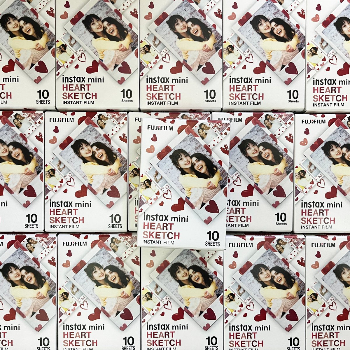 djslsco's tweet photo. Add a little love and tenderness to your photos with Fujifilm Instax Mini Instant Film (Heart Sketch). Available in a 10-exposure pack that’s perfect for spreading the love!

➡️Buy Now: https://t.co/DZGPzA8KHL

#fujifilm #instax #instaxmini #instantfilm #instantphoto #heartsketch https://t.co/WQ7vS7oEX6