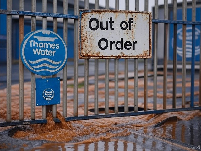 As of April, residents of Horley are now paying Thames Water 31% more to flood their gardens with sewage.