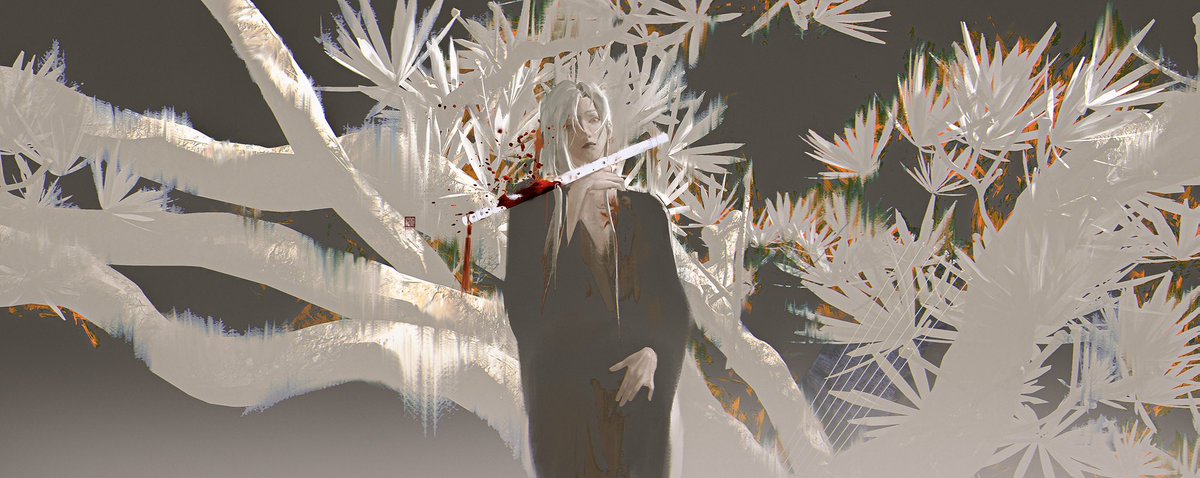 epokhe13's tweet image. 含光君，噩梦和春梦都是我的脸吧？
⚠️私设白发老祖

#MDZS #忘羡 #魔道祖师