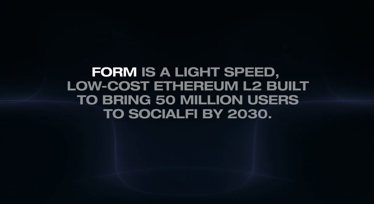 Form | SocialFi Chain tweet media