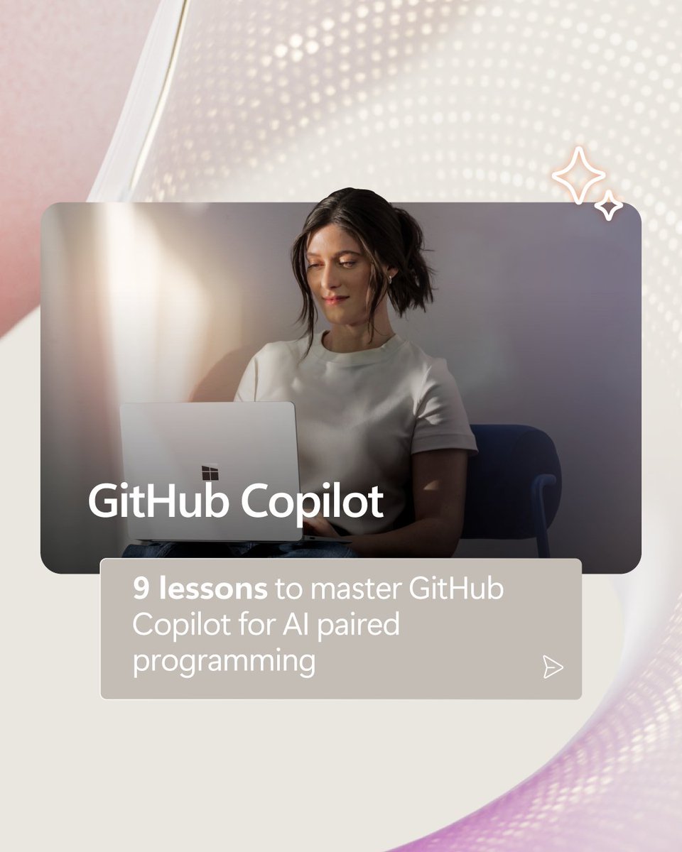 ✍️ Devs, level up your generative AI, machine learning, and GitHub Copilot skills. Copilot skills. What are you learning today? 

Get started: msft.it/6019SpxqX