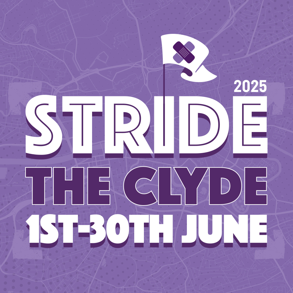 Cover 106 miles this June - the length of the River Clyde - to support Glasgow Children's Hospital Charity! 💜

Take on the challenge as a family and help us raise vital funds to help our young patients in @rhcglasgow

Sign up now 👉 bit.ly/STRIDE_THE_CLY…