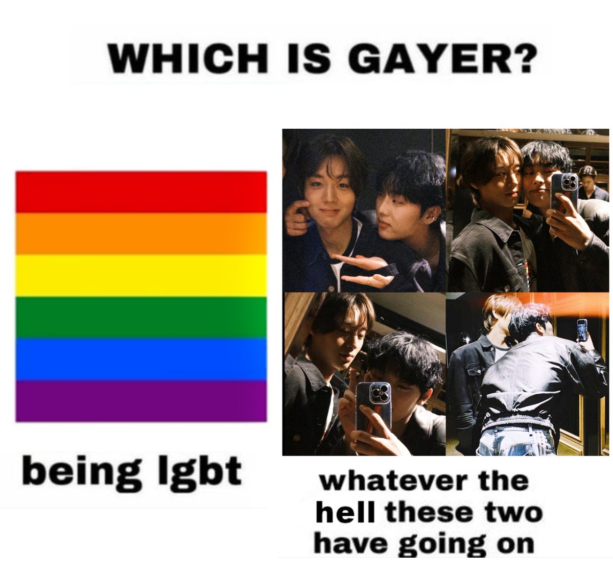 all over him hyunwook really went there to lay his claim that day