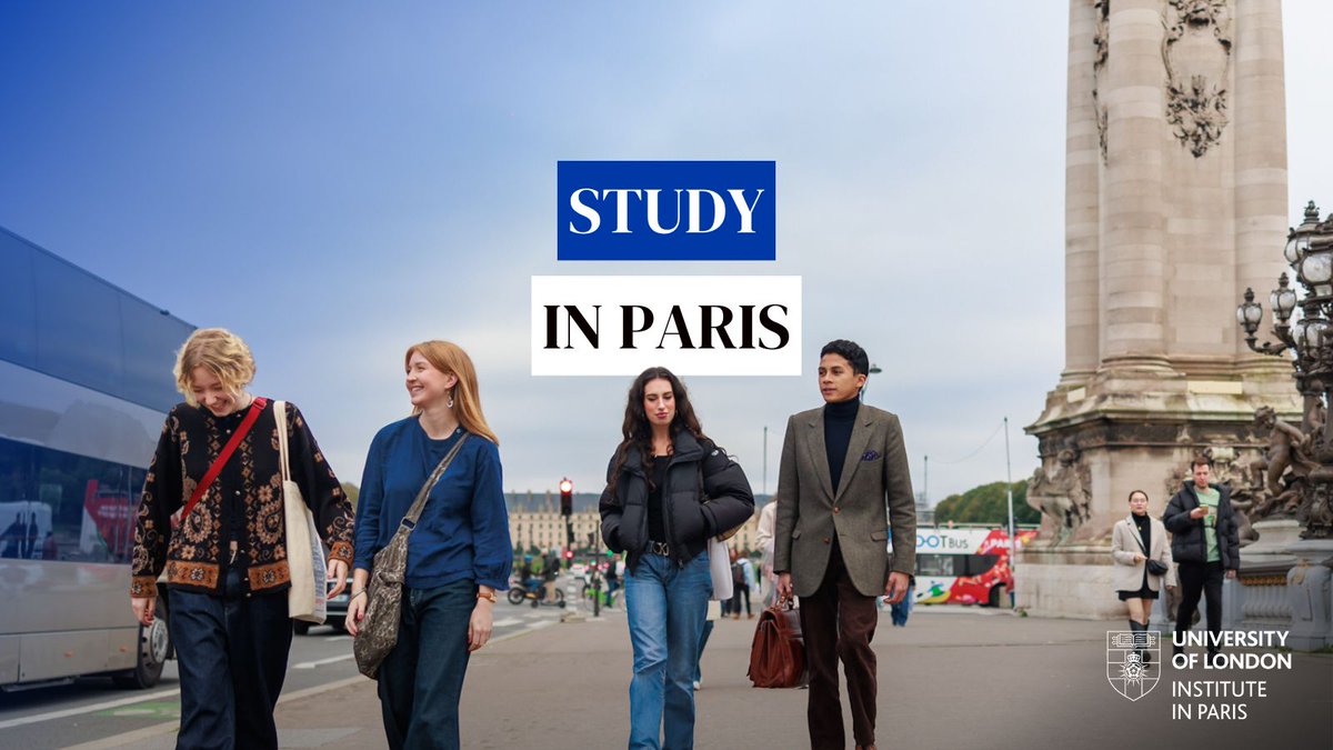 Did you know that our Paris campus is a stone’s throw from international organisations such as the OECD and UNESCO? Discover more reasons why the University of London Institute in Paris is a fantastic place to study: bit.ly/4imDU67