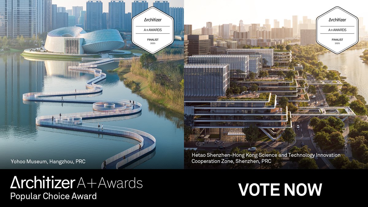 Aedas (@aedas) on Twitter photo ๐ฉ๐ผ๐๐ฒ ๐ณ๐ผ๐ฟ ๐๐ฒ๐ฑ๐ฎ๐!
Two Aedas projects are selected as finalists at <a href="/Architizer/">Architizer</a> A+ Awards this year!
Register and support us for winning the Popular Choice Award now:
๐ญ. ๐ฌ๐ผ๐ต๐ผ๐ผ ๐ ๐๐๐ฒ๐๐บ, ๐๐ฎ๐ป๐ด๐๐ต๐ผ๐, ๐ฃ๐ฅ๐ (designed by Aedas Global Design Principal Ken ๐ฉ๐ผ๐๐ฒ ๐ณ๐ผ๐ฟ ๐๐ฒ๐ฑ๐ฎ๐!
Two Aedas projects are selected as finalists at <a href="/Architizer/">Architizer</a> A+ Awards this year!
Register and support us for winning the Popular Choice Award now:
๐ญ. ๐ฌ๐ผ๐ต๐ผ๐ผ ๐ ๐๐๐ฒ๐๐บ, ๐๐ฎ๐ป๐ด๐๐ต๐ผ๐, ๐ฃ๐ฅ๐ (designed by Aedas Global Design Principal Ken