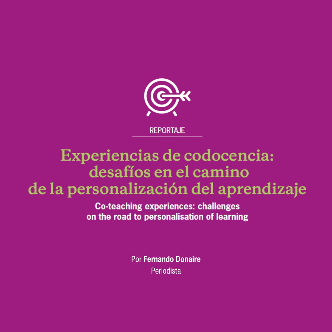 Reportaje | La personalización del aprendizaje requiere la incorporación de herramientas e instrumentos que ayuden a alumnos y profesores. La codocencia es una herramienta encaminada a ese fin, así como la bajada de ratio, otro elemento fundamental... ➡️ shorturl.at/CqyM2