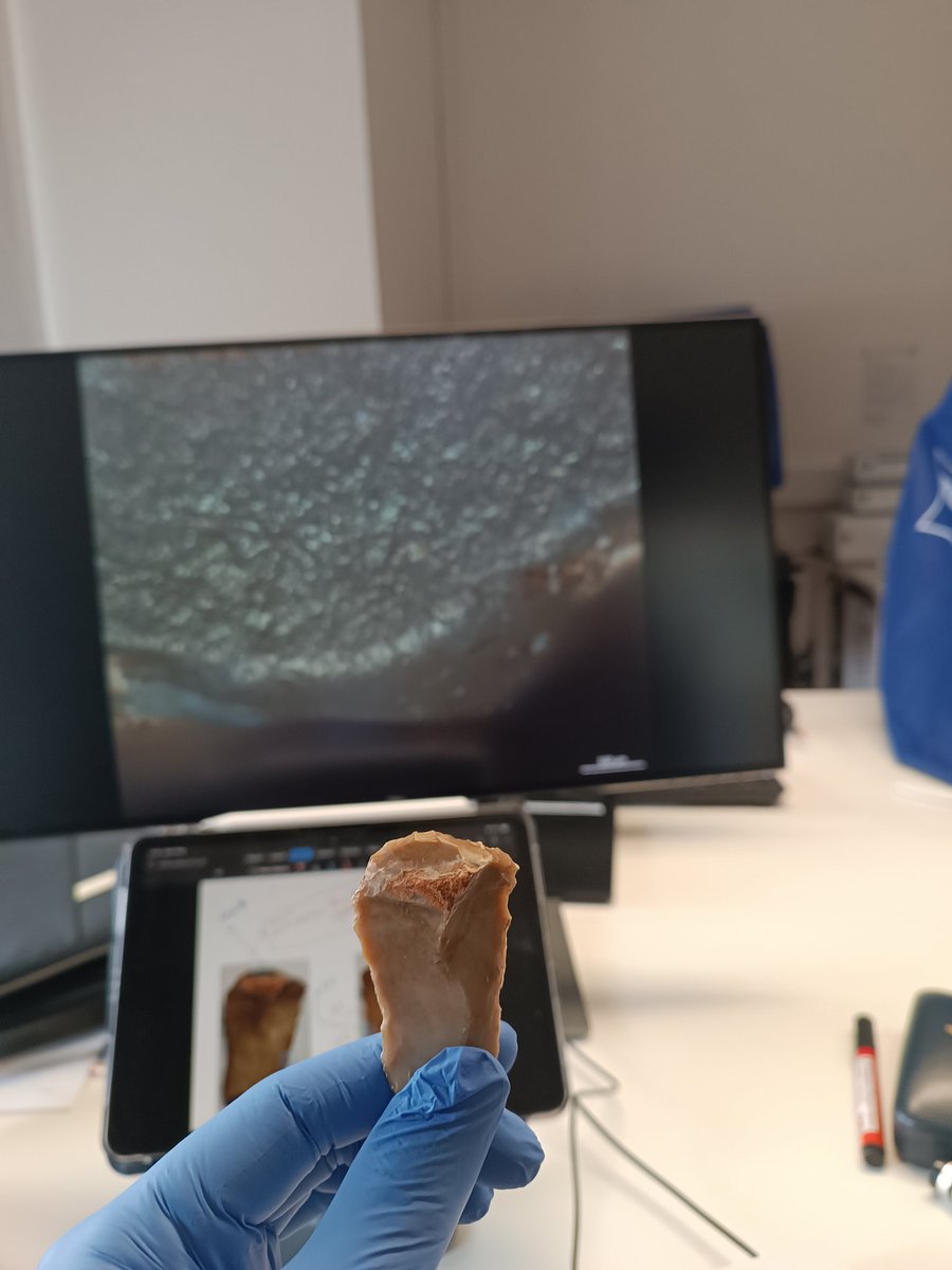 Tracing Homo sapiens' behavior in North Africa !
#BizmouneCave #Aterian #UsewearAnalysis #LithicStudies