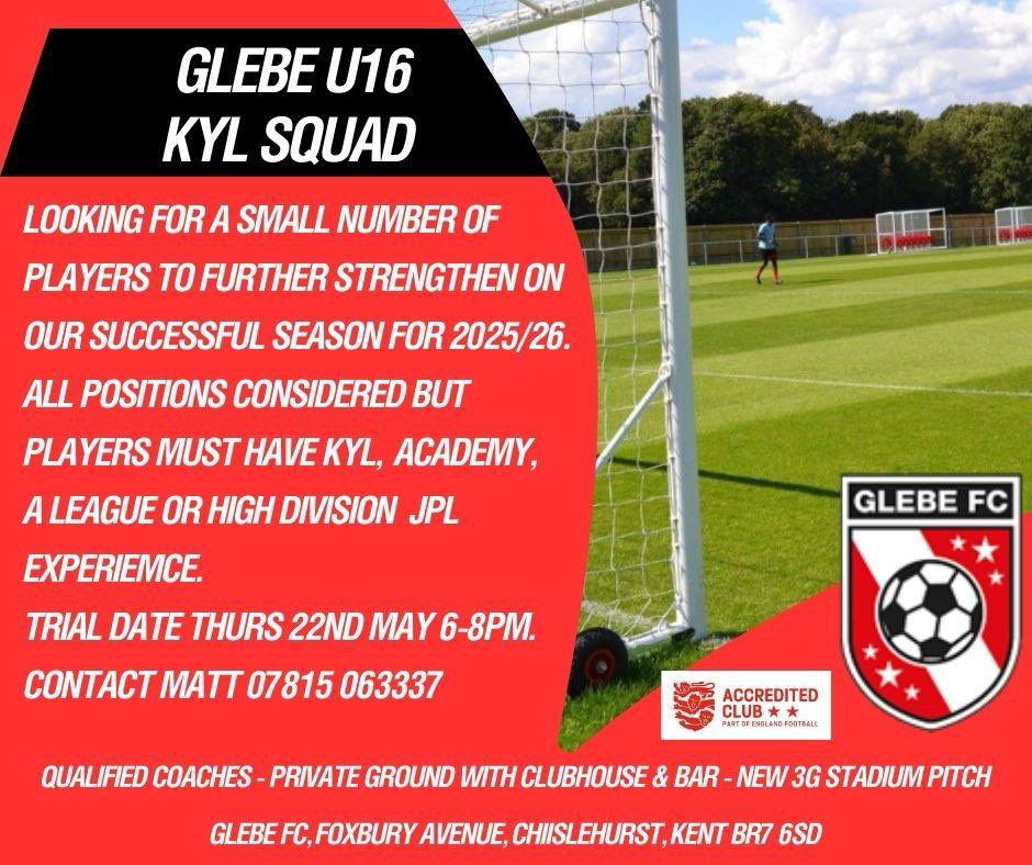 <a href="/KentYouthLeague/">KentYouthLeague</a> #glebe