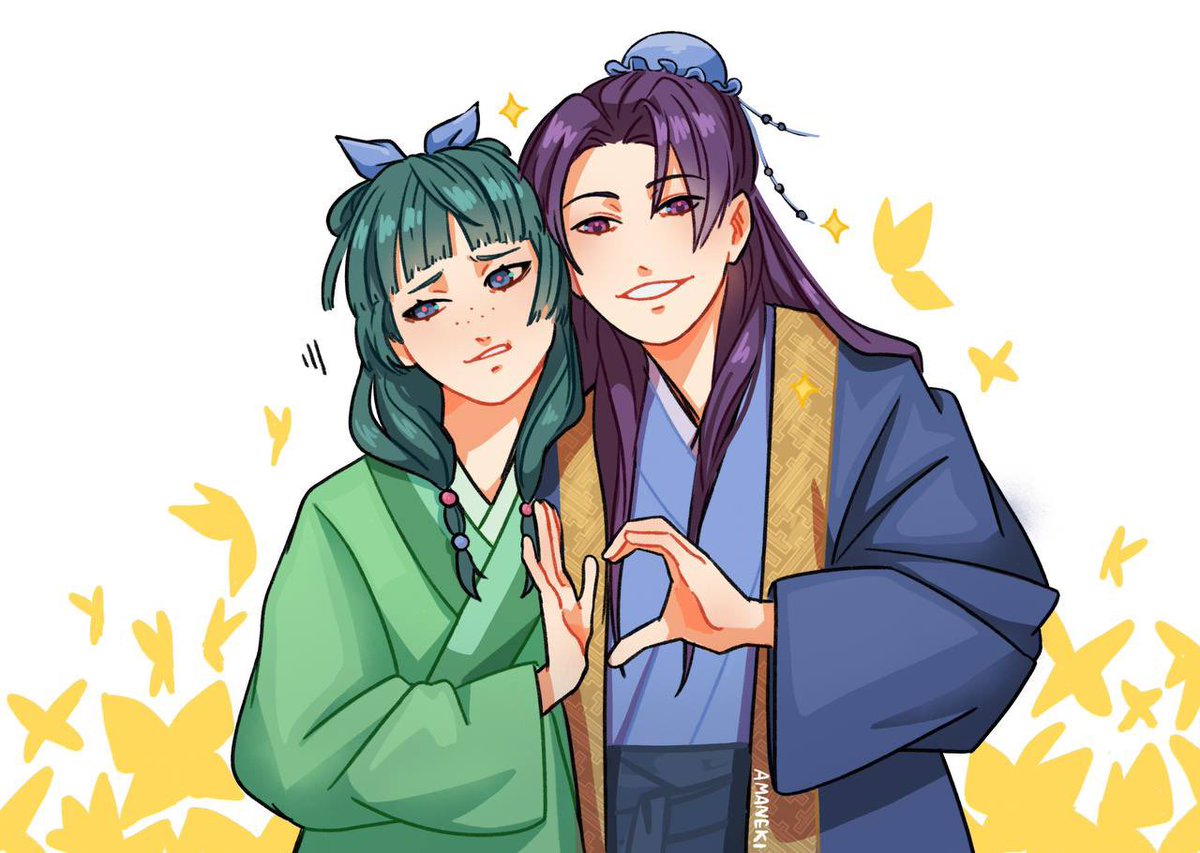 amanekiart's tweet image. the dwarf and ✨her princess✨
#薬屋のひとりごと