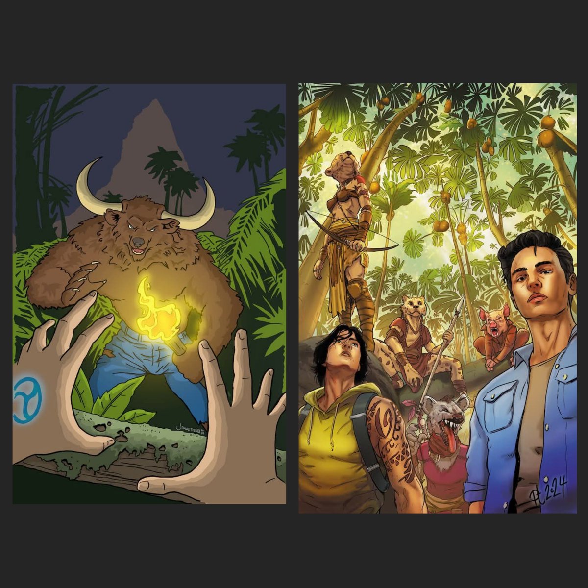 Pablo Martinena (@pablomartinena) on Twitter photo Crossover Division #6
Kickstarter launch.
Script: Will Allred
Art: Alice Leclert,
Colors: <a href="/ryankroboth/">Ryan Kroboth</a>
Lettering & Design: <a href="/brantfowler/">Brant Fowler: Writer of The Last Ember</a>
Editing: James Powell
Variant covers:
<a href="/PabloMartinena/">Pablo Martinena</a>
Mick Beyers
John Edingfield II
Peter Taylor
Link:
n9.cl/yloqu Crossover Division #6
Kickstarter launch.
Script: Will Allred
Art: Alice Leclert,
Colors: <a href="/ryankroboth/">Ryan Kroboth</a>
Lettering & Design: <a href="/brantfowler/">Brant Fowler: Writer of The Last Ember</a>
Editing: James Powell
Variant covers:
<a href="/PabloMartinena/">Pablo Martinena</a>
Mick Beyers
John Edingfield II
Peter Taylor
Link:
n9.cl/yloqu