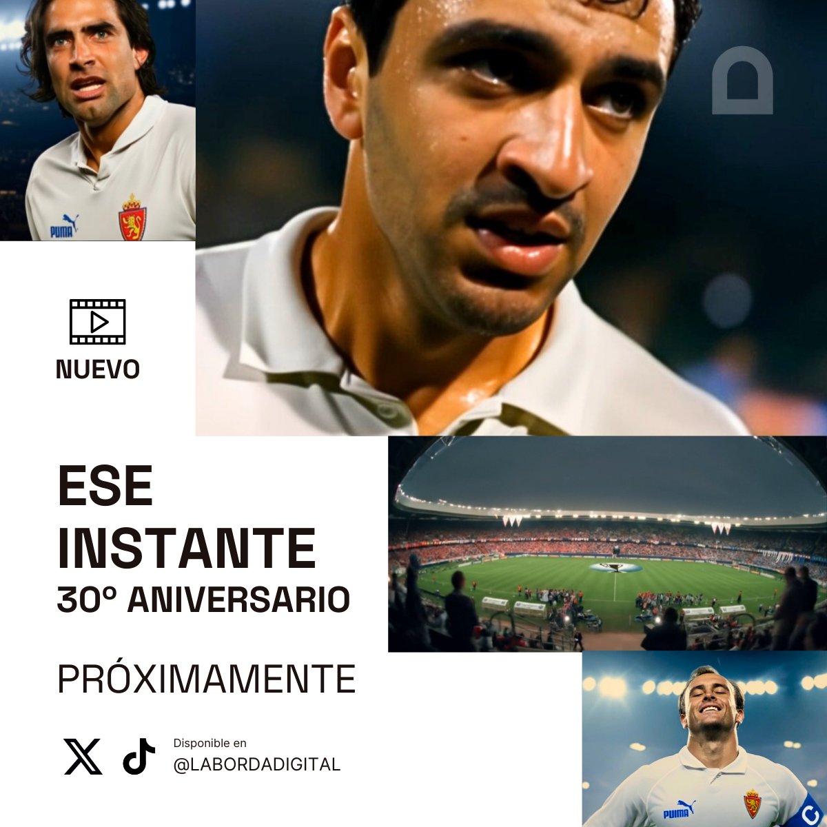 #realzaragoza "Creado con IA, pero fue real" . El balón de Nayim que tocó las estrellas para conquistar la Recopa de Europa hace 30 años contra el Arsenal en París.

Un nuevo corto zaragocista a punto de salir del horno...