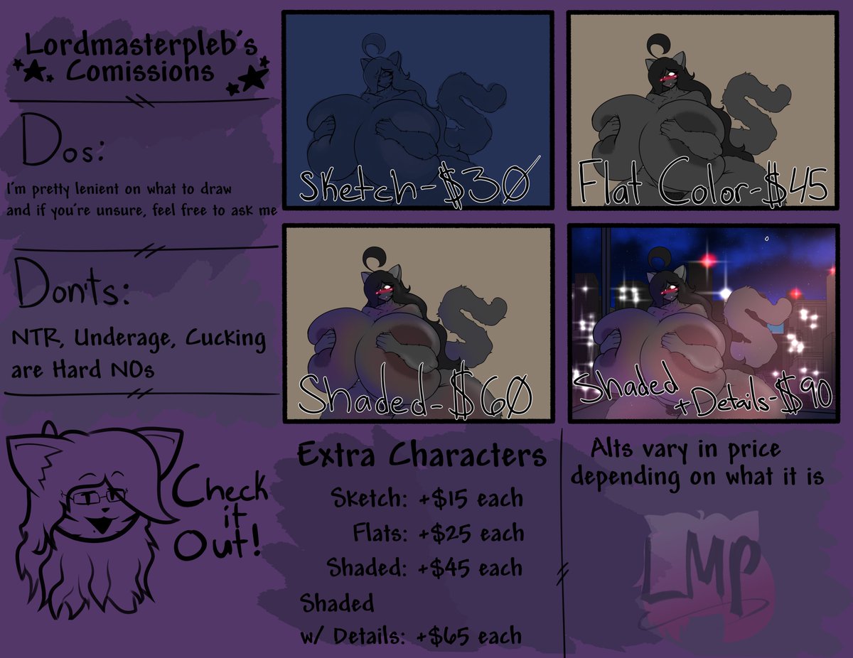 revamped my commission sheet, highkey now im alot more happy with how it looks 

peep the form if you're interested
forms.gle/cba7bRQPbjWYdj…