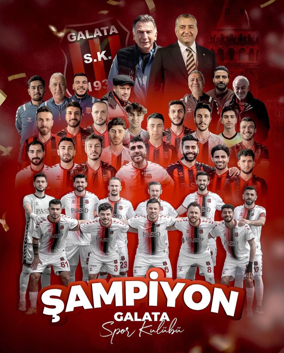 Tebrikler Galataspor!

Sarıyer Spor Kulübü olarak, Bölgesel Amatör Lig 10. Grup'ta şampiyonluğa ulaşarak 3. Lig'e yükselen Galataspor'u en içten dileklerimizle kutluyoruz.

Emeği geçen herkesi tebrik eder; kırmızı-siyahlı camiaya başarılar dileriz.