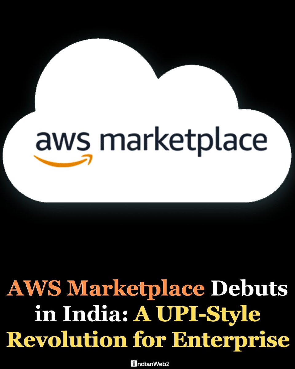 indianweb2's tweet image. Amazon Web Services (AWS) is bringing its Marketplace to India 🇮🇳, offering a UPI-like experience for enterprise software procurement. 🔗indianweb2.com/2025/05/aws-ma…

#aws #enterprisesoftware #enterprises #cloud