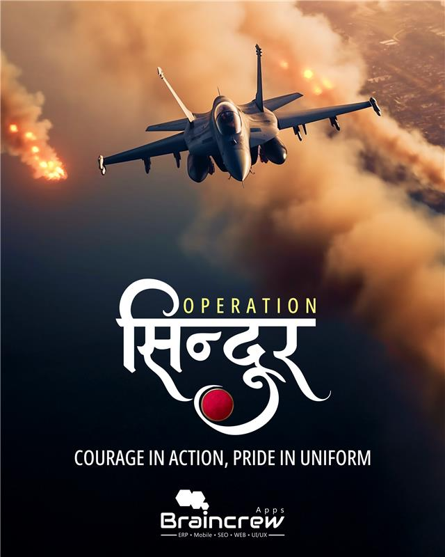 braincrewapps's tweet image. Saluting the fearless souls who wear their courage like a badge and carry the nation’s pride in every step. hashtag#OperationSindoor is not just a mission—it&apos;s a tribute to the heroes in uniform. 

#CourageInAction #PrideInUniform #HeroesOfIndia #OperationSindoor #UniformedHeroes